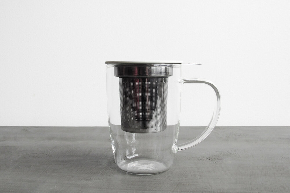 Glass Mug With Infuser