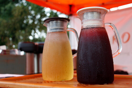 Iced Tea Pitcher & Cold Brew Sachet Bundle