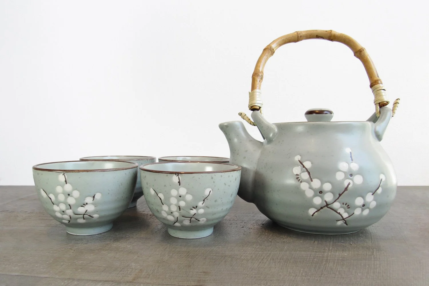 Plum Blossoms Tea Set (5 pcs)