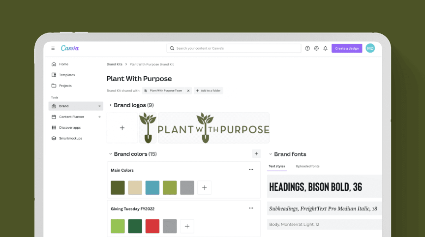 Plant With Purpose Brand Kit