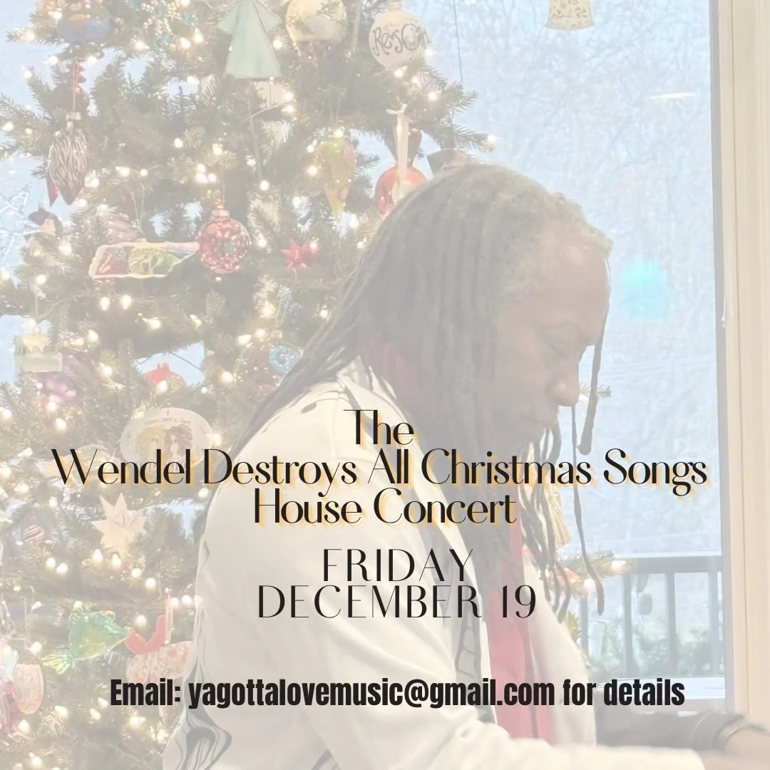 THIS JUST IN. Email yagottalovemusic@gmail.com for all details.