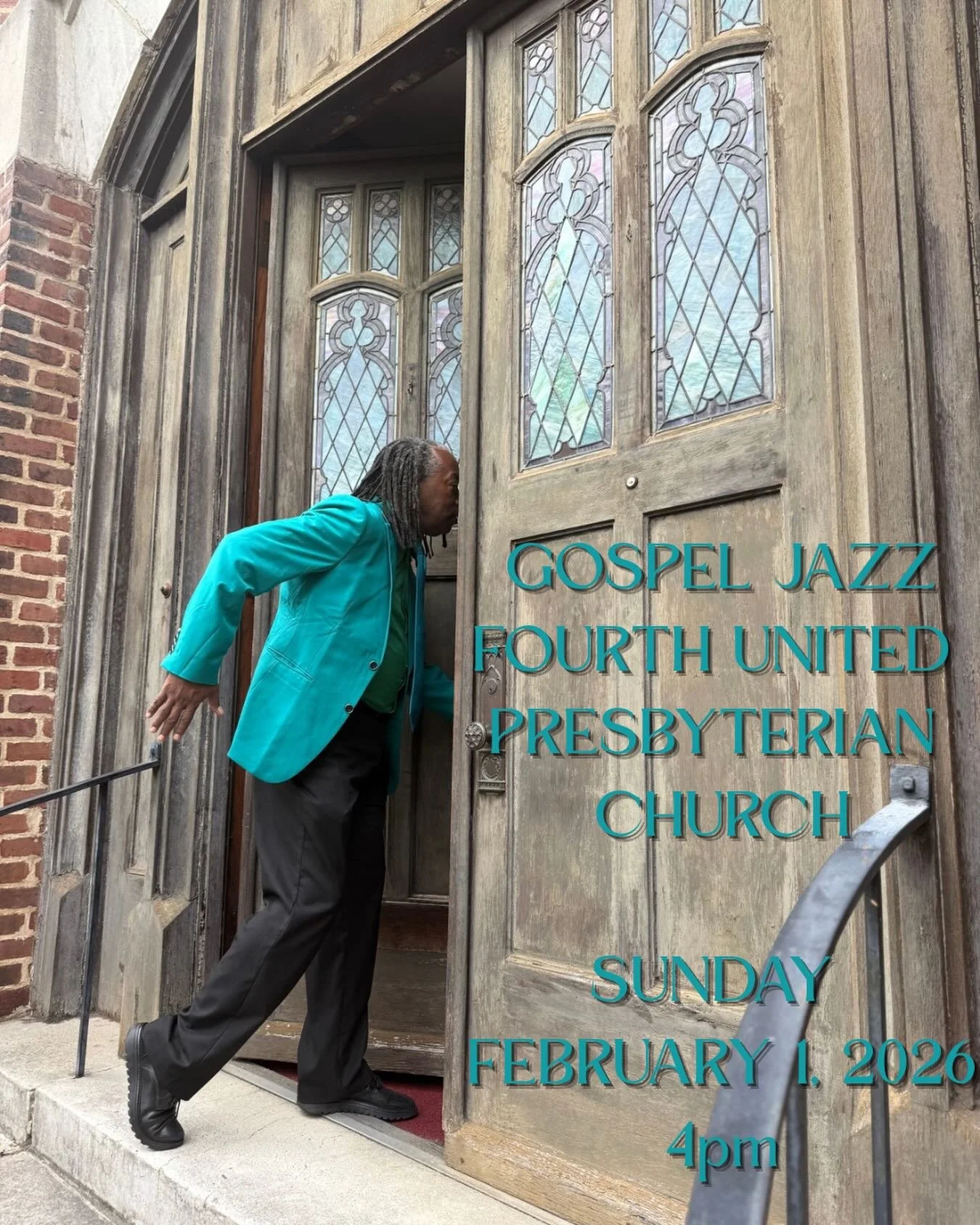 A week from Sunday at Fourth Presbyterian.