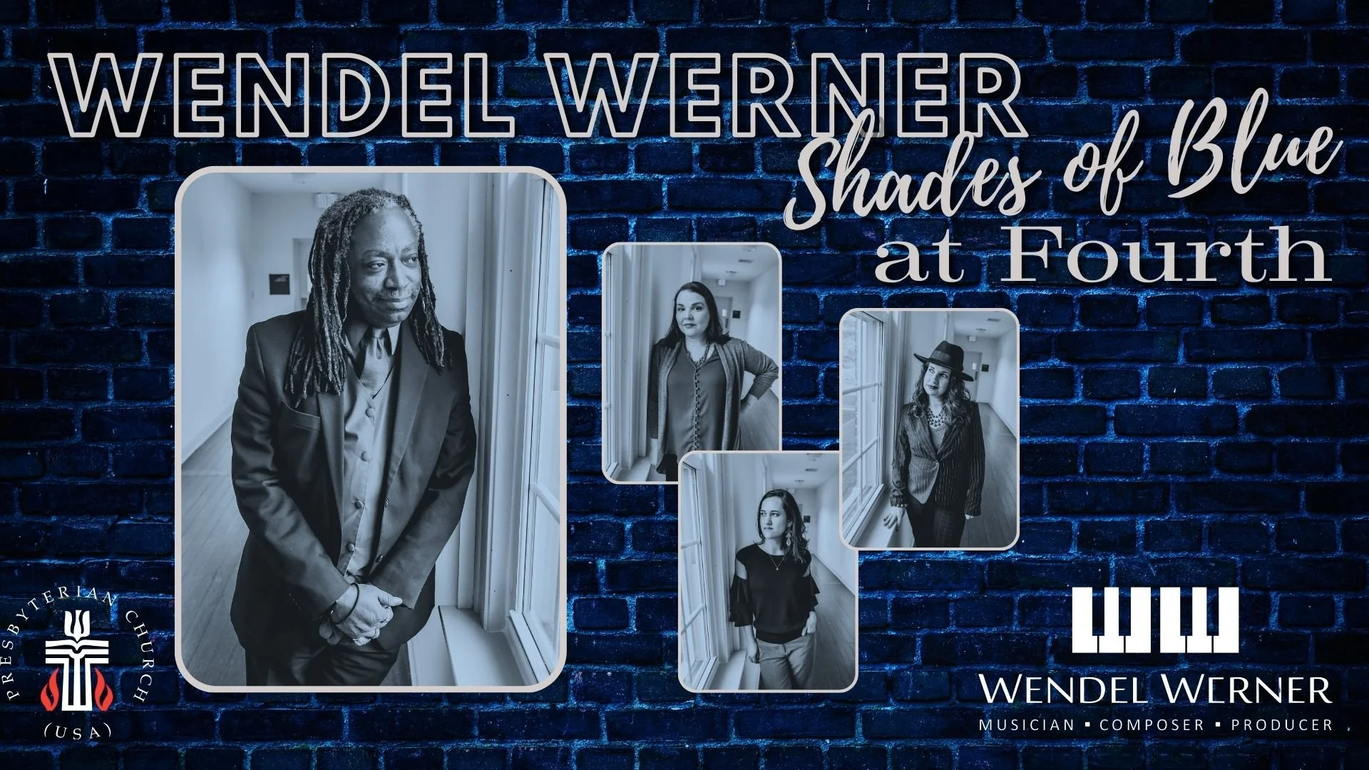 WENDEL WERNER with Shades of Blue 