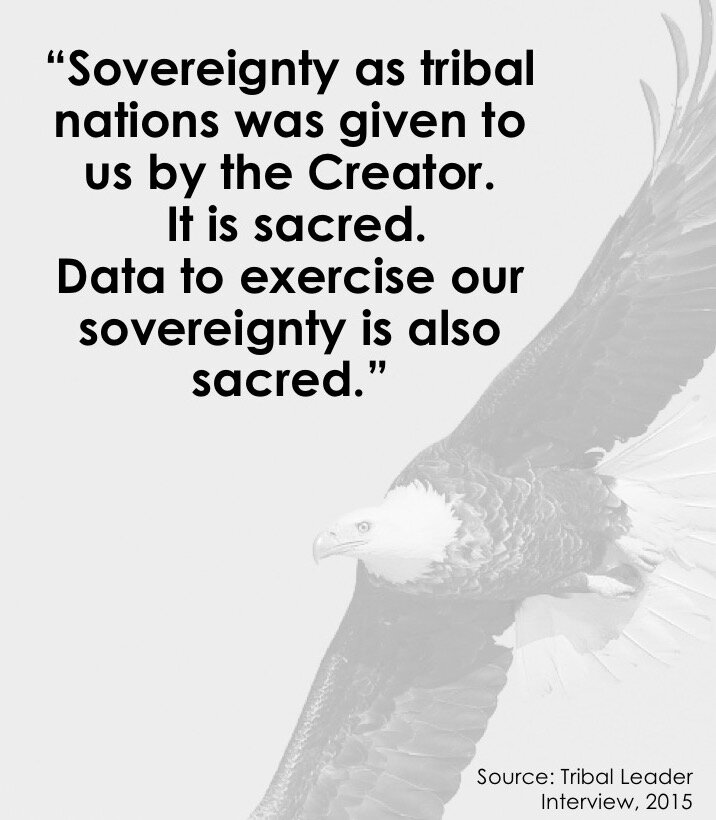 INDIGENOUS DATA SOVEREIGNTY AND GOVERNANCE - Native Nations, like other nations , are decision-making entities that need reliable information about their citizens, lands, and resources. However, existing data on tribal populations are often limited to those developed by others—usually federal, state and local governments. For too long, Native Nations have relied on external data sources for tribal decision-making. This dependency is no less a threat to tribal sovereignty than any other legal constraint facing Native Nations. The Indigenous data sovereignty movement is one of reclamation countering colonial narratives of savagery and unsophistication. It acknowledges that Indigenous Peoples have always been data experts with advanced systems of knowledge. Indigenous data sovereignty grounds data within a tribal sovereignty framework. It can be defined as: the right of a nation to govern the collection, ownership, and application of its own data. Indigenous data sovereignty derives from tribes’ inherent right to govern their peoples, lands, and resources. Indigenous data are perhaps the most valuable tools of self-determination because they drive Indigenous futures. My research to advance Indigenous data sovereignty and governance stems from more than ten years of advocacy and practice in partnership with Native Nations and Indigenous communities in the U.S. and Aotearoa New Zealand. I contribute to a growing domestic and international body of work that supports a two-pronged approach to Indigenous data sovereignty: (1) influencing the better collection and dissemination of external data on Indigenous Peoples, such as census counts and other official statistics, survey, and administrative data; and (2) the development of data systems, practices, and policies by Native Nations for Native Nations. In 2016, I co-founded the U.S. Indigenous Data Sovereignty Network, which helps ensure that data for and about Native Nations and peoples in the U.S. (American Indians, Alaska Natives, and Native Hawaiians) are utilized to advance Indigenous aspirations for collective and individual wellbeing. I am also a founding member of the Global Indigenous Data Alliance, an international network of Indigenous researchers and practitioners with the collective aim to advance Indigenous control of Indigenous data.My publication record in this research stream includes numerous reports, policy briefs, op-eds, descriptive statistical summaries, presentations, and other written materials that serve the needs of Native Nations, communities, and other research partners. My “standard” academic publications include:Carroll, Stephanie, Desi Rodriguez-Lonebear, and Andrew Martinez. 2019. “Indigenous Data Governance: Strategies from United States Native Nations.” Data Science Journal, 18(1), p.31. DOI: http://doi.org/10.5334/dsj-2019-031 Walling, Julie, Desi Small-Rodriguez, and Tahu Kukutai. 2009. “Tallying Tribes: Waikato-Tainui in the Census and Iwi Register.” New Zealand Journal of Social Policy (36):2-16. Carroll, Stephanie Russo, Desi Rodriguez-Lonebear, Abigail Echo-Hawk, and Nanibaa’ A. Garrison. “Implications of Indigenous Data Sovereignty for the Governance of Tribal Communities Biomedical Data.” (Under peer review). I am co-editor of an in-process volume for Routledge Press titled Indigenous Data Sovereignty and Policy, which brings together scholars who are leaders within the emerging field of Indigenous data sovereignty and governance. We anticipate publication in late 2020. My book proposal, Surveying Indigenous Communities: Methods and Case Studies, is a methods handbook for engaging in robust and culturally appropriate survey research in partnership with Indigenous communities. 