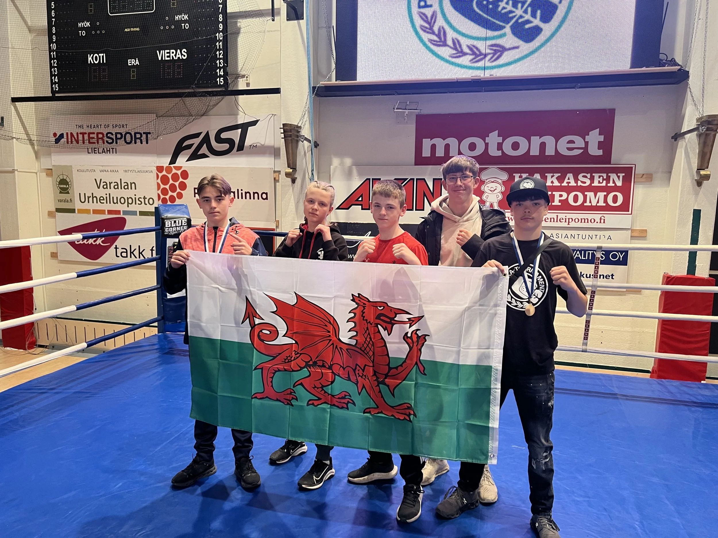 Torfaen Warriors shine in Finland