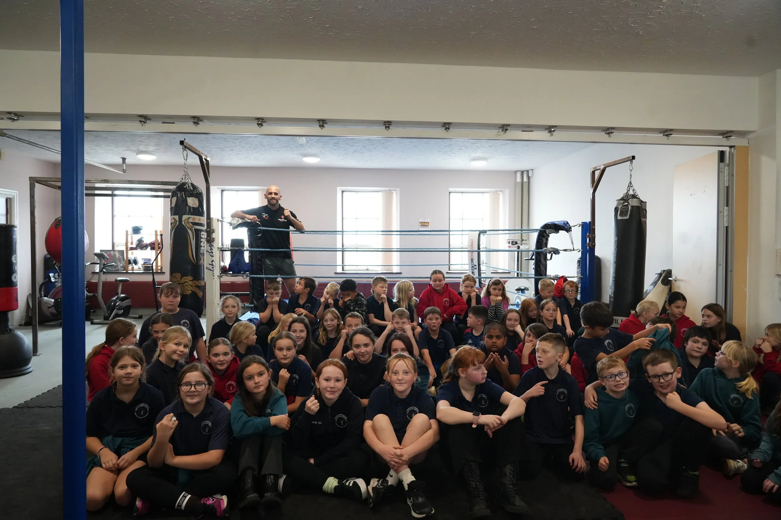 Welsh Boxing’s Hooked Programme Inspires Pupils with First Gym Experience
