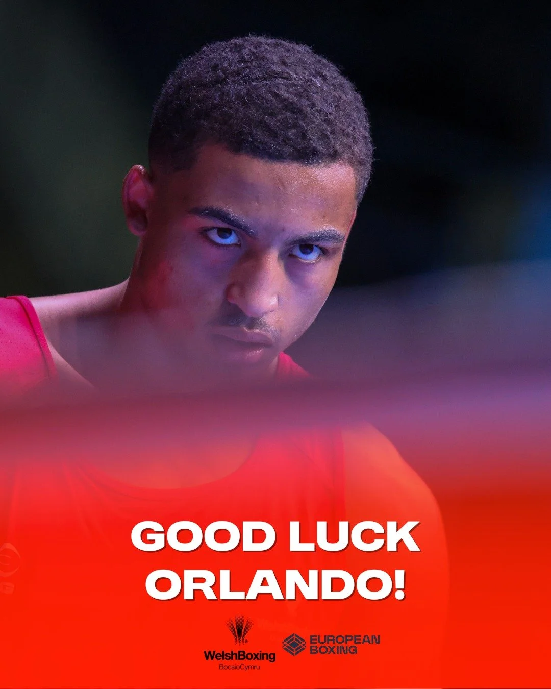 🥊 SEMIS TIME &mdash; GOOD LUCK ORLANDO! 🐉🔥

Wishing Orlando Holley-Sotomi the very best as he steps into the ring today for his European U23 Semi-Final!

🇮🇹 Opponent: Italy
🕞 Session 2 &ndash; Bout 6
⏱️ Approx. 3:30pm
🎥 Stream Link in Bio

Orl