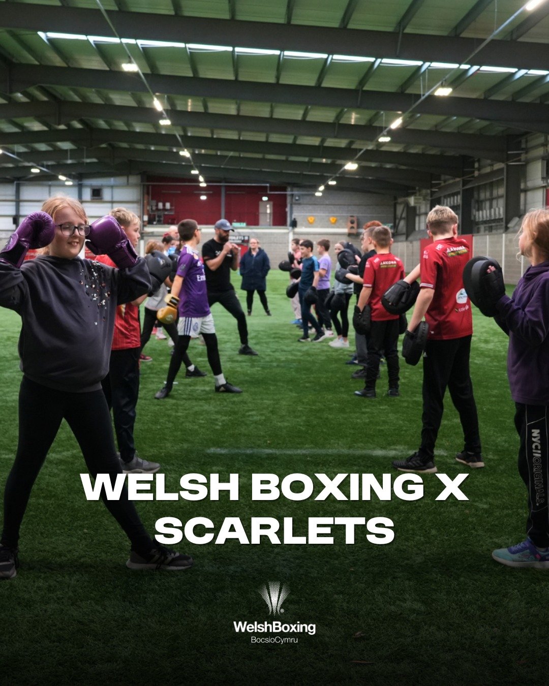🥊 Education Day with Scarlets Community Foundation &amp; Welsh Boxing! 🏉

A huge diolch to the brilliant pupils from @ysgol_yr_hendy and @halfwayschoolptfa  who joined us at Parc y Scarlets for an inspiring education day delivered in partnership wi