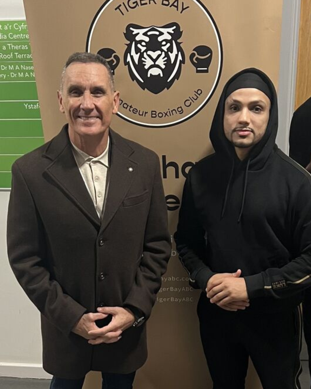 Welsh Boxing Chair Visits Cardiff