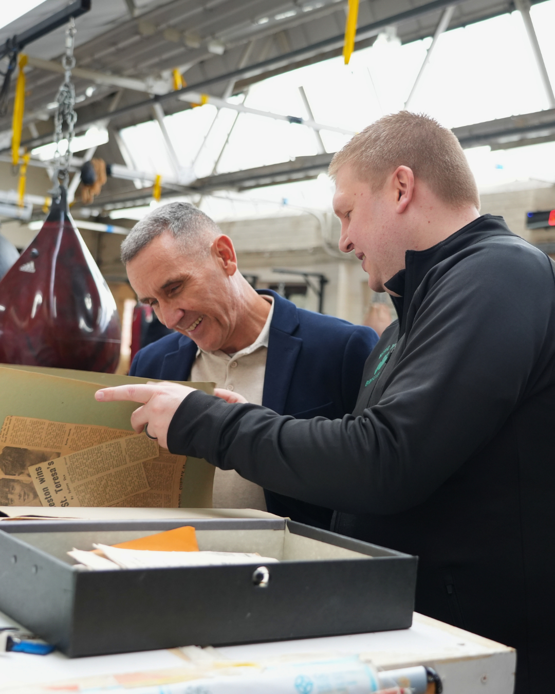 Welsh Boxing Chair Visits Rhyl Youth Boxing Club 