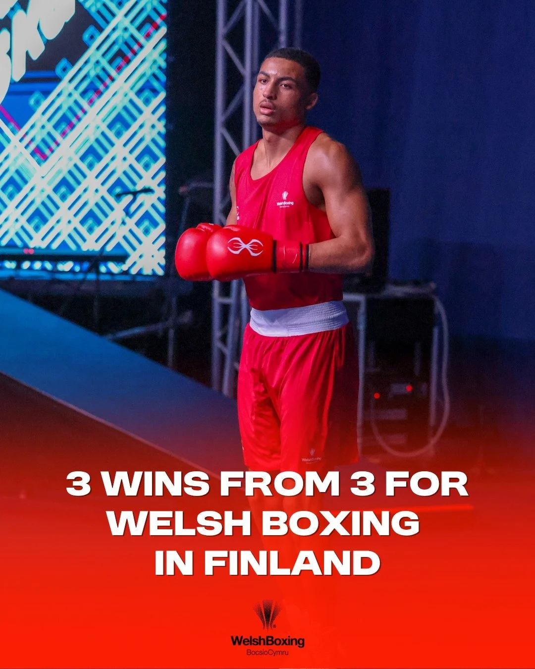 🥊 3 Wins for Wales in Finland

Welsh Boxing at the GeeBee Tournament get three convincing wins on the board 👊🔥

🔹 W54kg &ndash; Quarter Final
Helen Jones (WAL) 🔴 vs Germany
✅ WON via unanimous decision

🔹 W70kg &ndash; Quarter Final
Denmark vs 