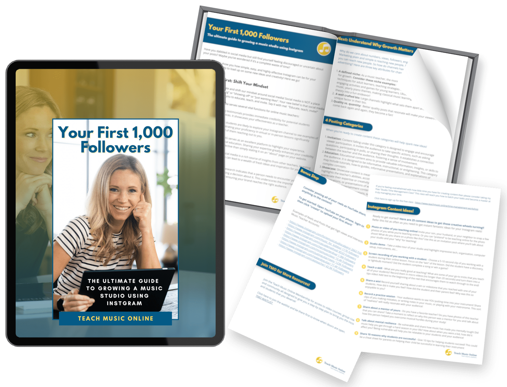 Teach Music Online | Your First 1,000 Followers Free Guide-Teach Music 