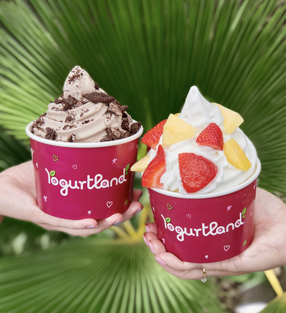 Stop by Yogurtland for a Sweet Treat!