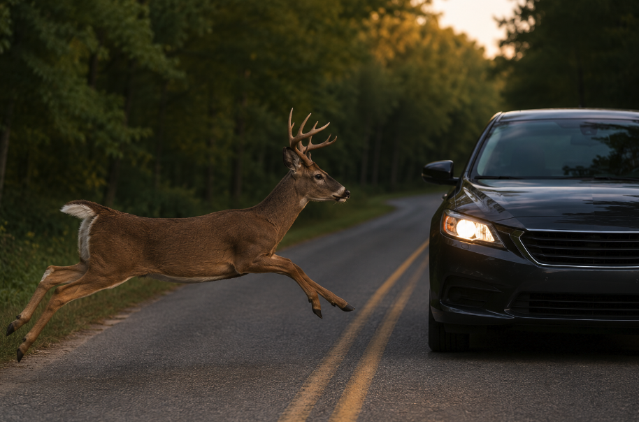 The Deer That Appeared Out of Nowhere