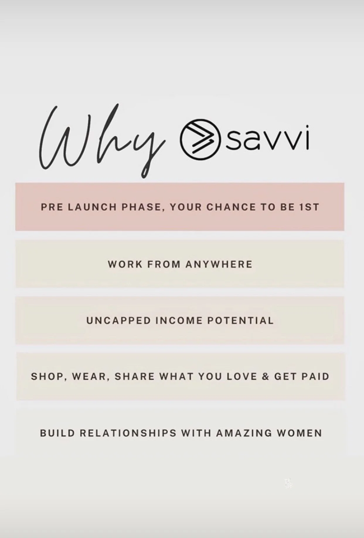 Why Savvi