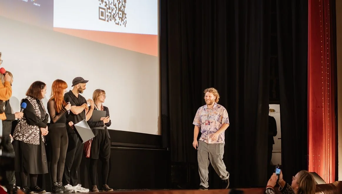 We received a special mention for @sleeping_giant_documentary at the @hoferfilmtage last night! What an honour and what a surprise! Congratulations to the Gudrun Gruber @goodygroo for the other honourable mention with &lsquo;Restoration&rsquo; and to