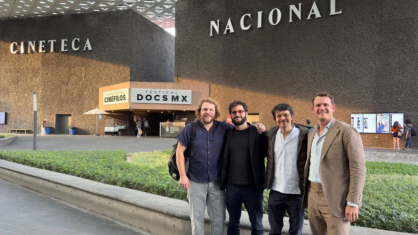 Beautiful premiere of Sleeping Giant at @docsmx yesterday at the Cineteca Nacional in Mexico City @cinetecanacionalmx co-presented by the Colombian Embassy in Mexico @embcolombiamex 

@sleeping_giant_documentary @pedrobaracutao @helkinrene @mo_flicky