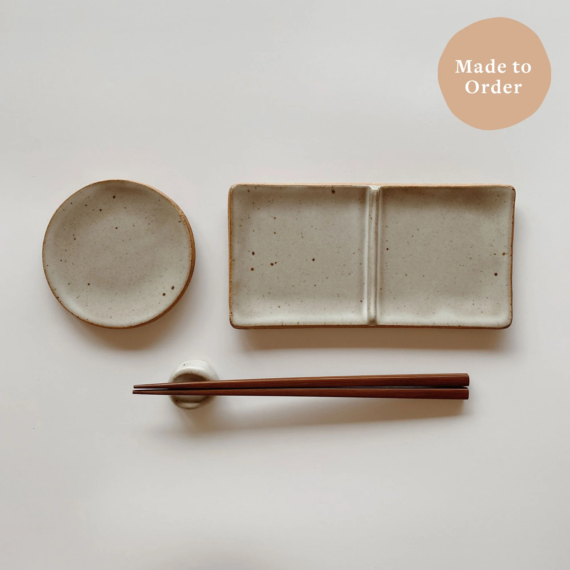 Handmade Ceramic Sushi Set