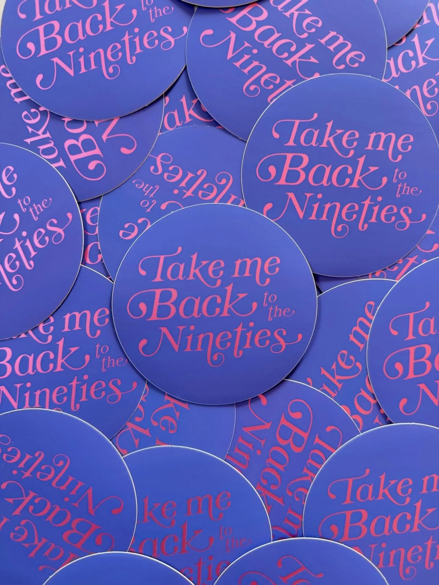 Nineties nostalgia, made wearable. Stock is limited! Order by 12/19 for delivery in time for gifting 🎁 #ninetiesnostalgia #millenialmom