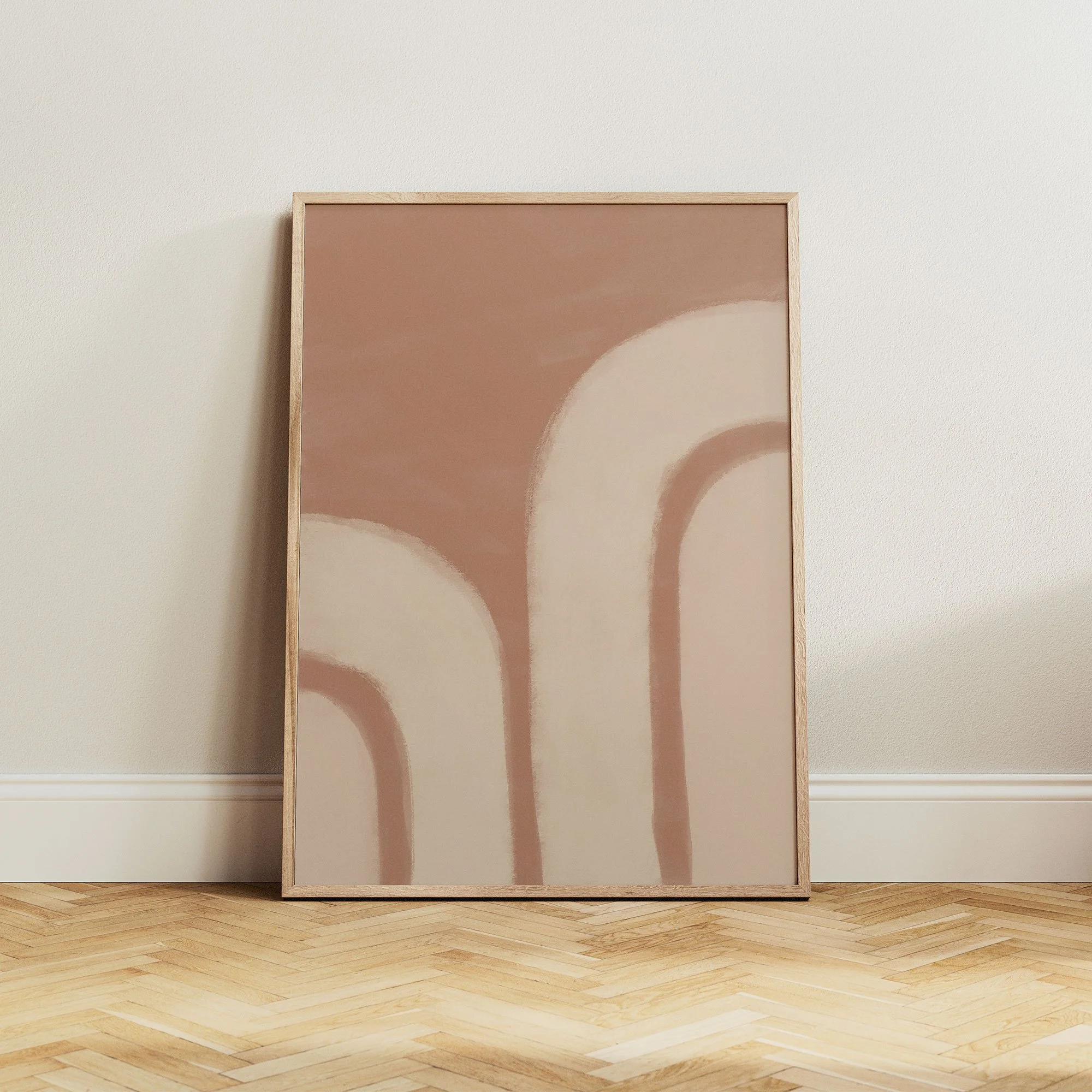 Mod Lines Modern Art Print