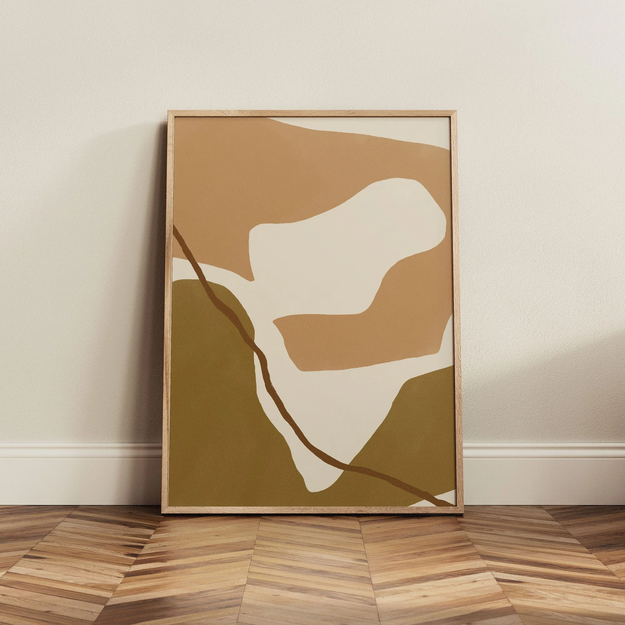Antelope Modern Art Print
