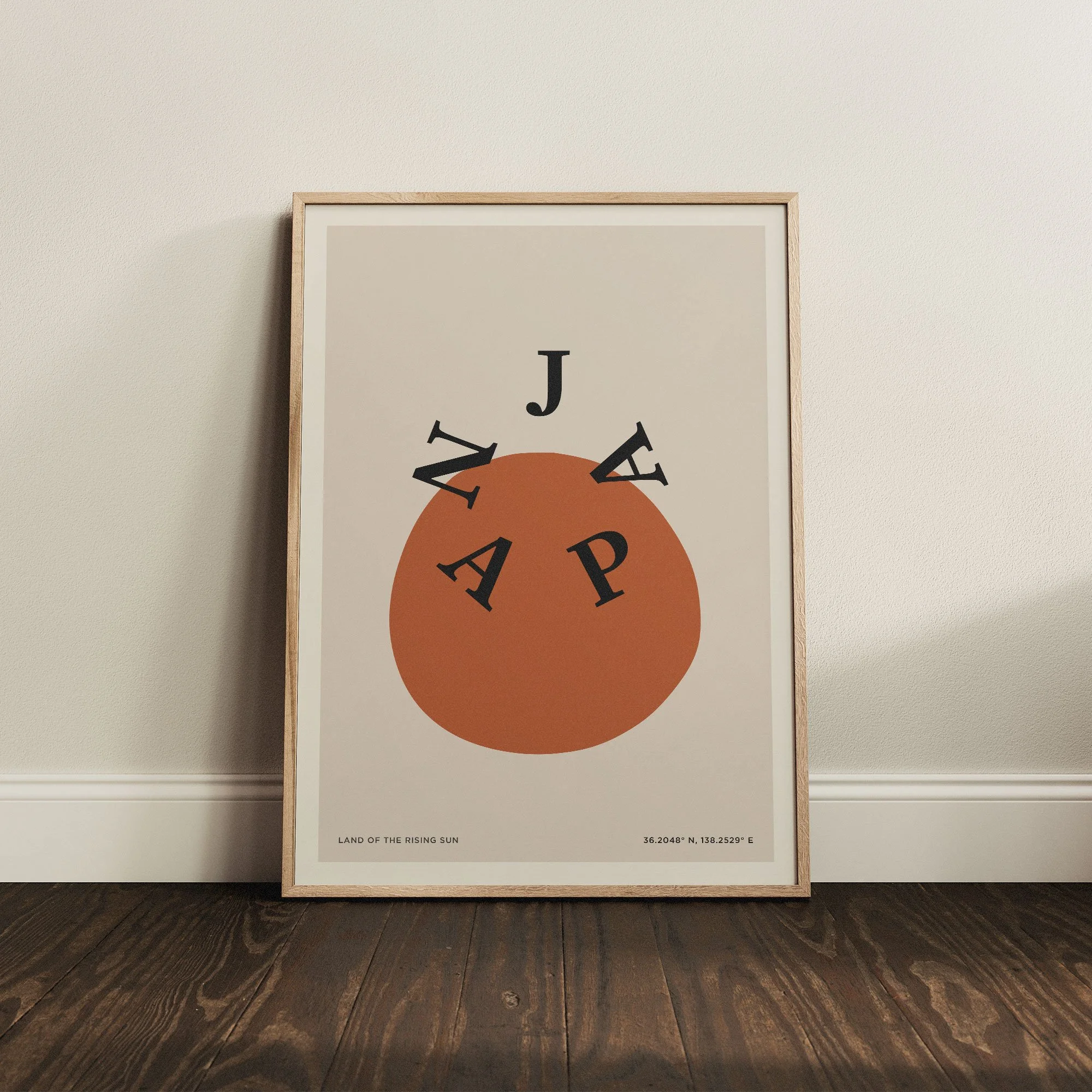 Japan Minimal Travel Print