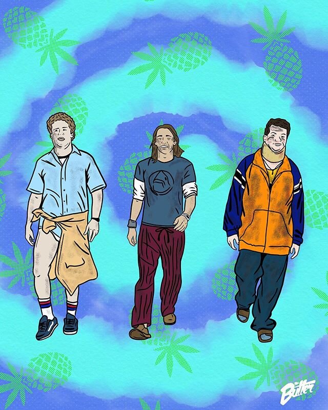 I know it&rsquo;s not 420 now, but screw it. Another Pineapple Express one for the love of the movie.
🍁🖤
@sethrogen @lone_wolf_mcbride