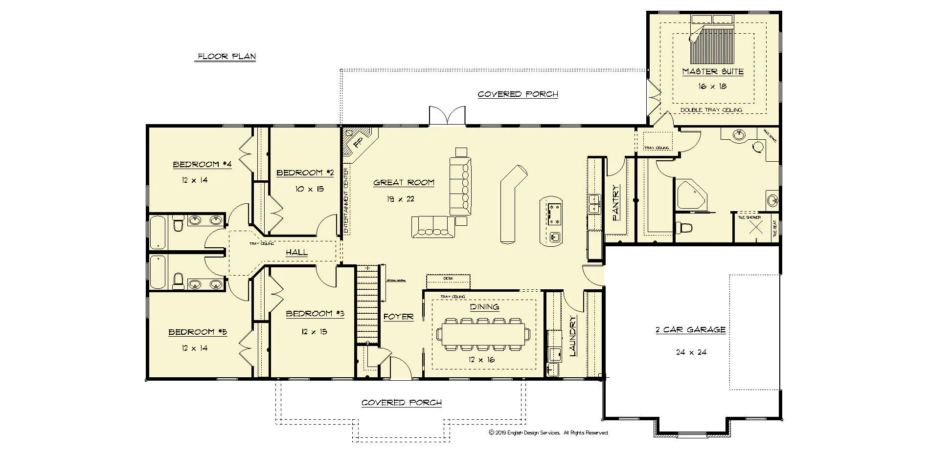 House Plan 2867 Floor Plan