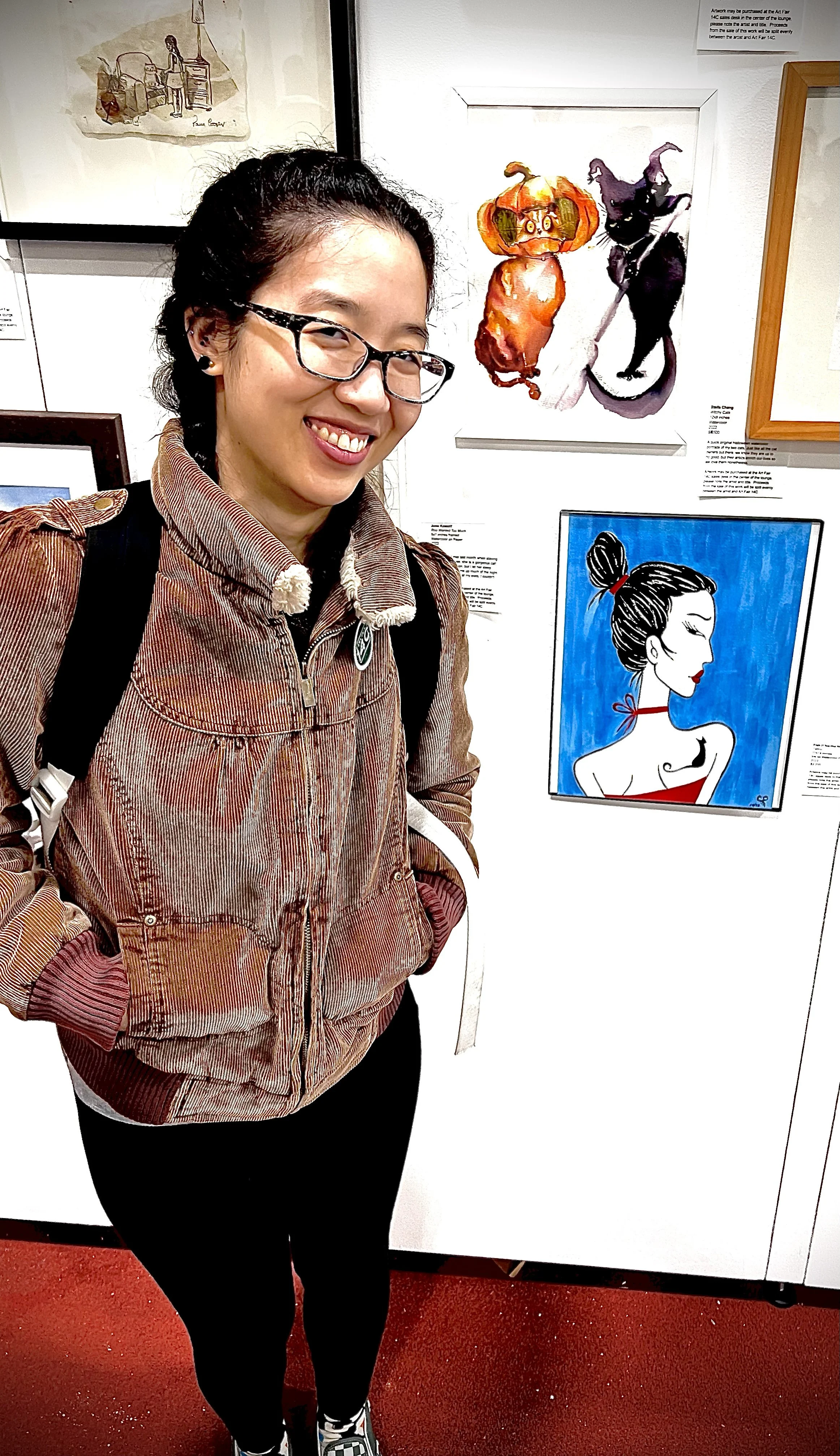 Fish is a born and raised New Yorker from Harlem. She is a Pratt Institute graduate with a BFA in animation/illustration who loves telling stories through visual imagery, especially tattooing. Her interests vary from goofy cartoons and anime.