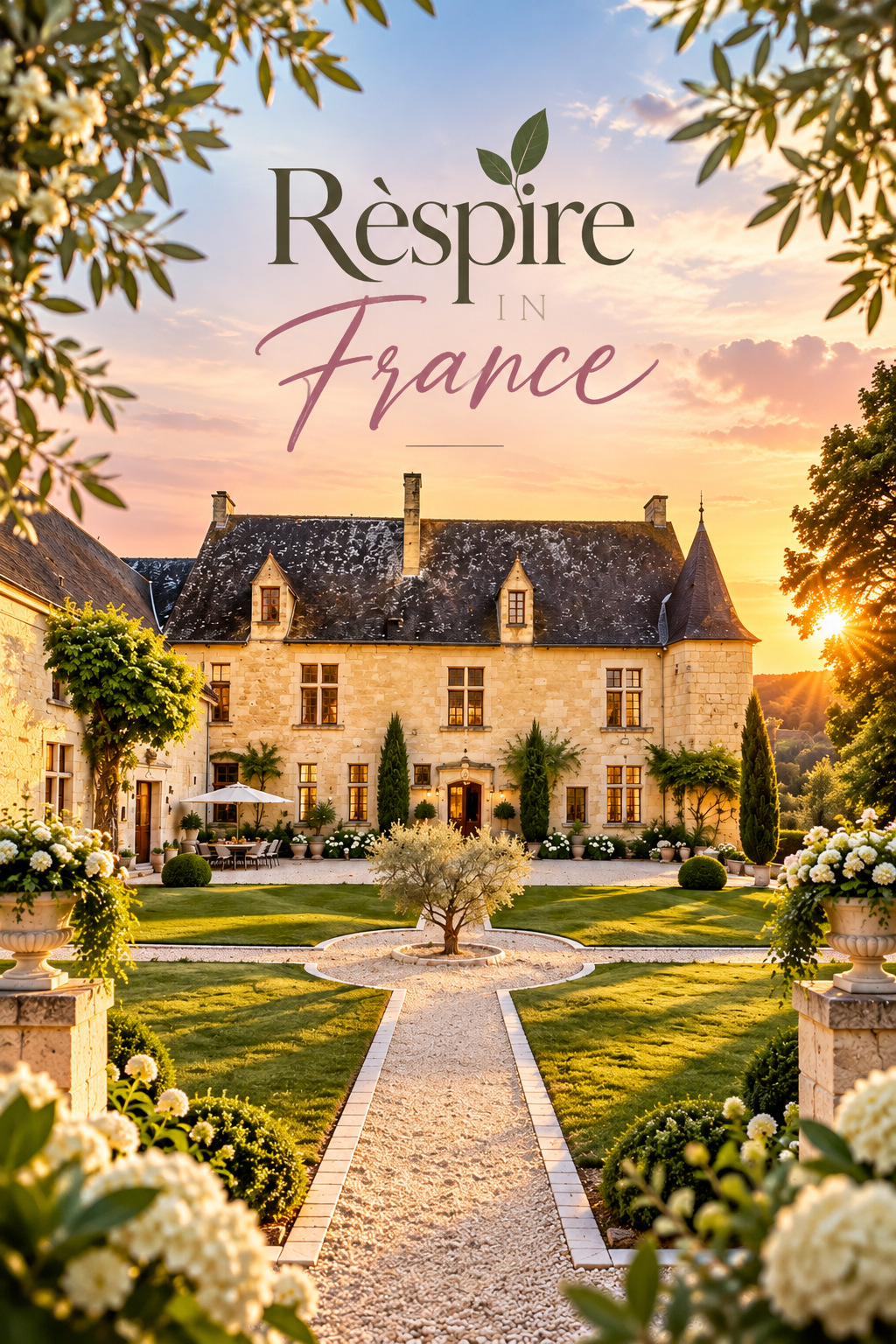 Golden Hour at a French Château.png
