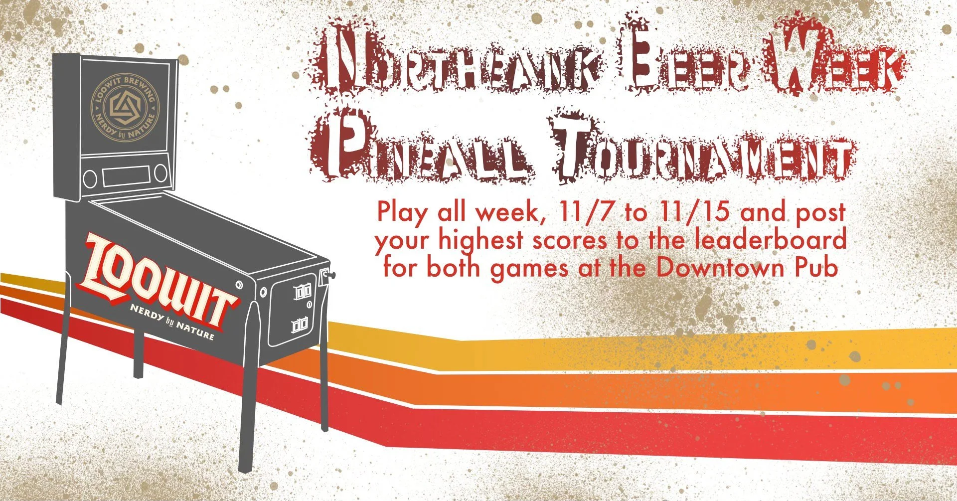 Northbank Beer Week Pinball Tournament
