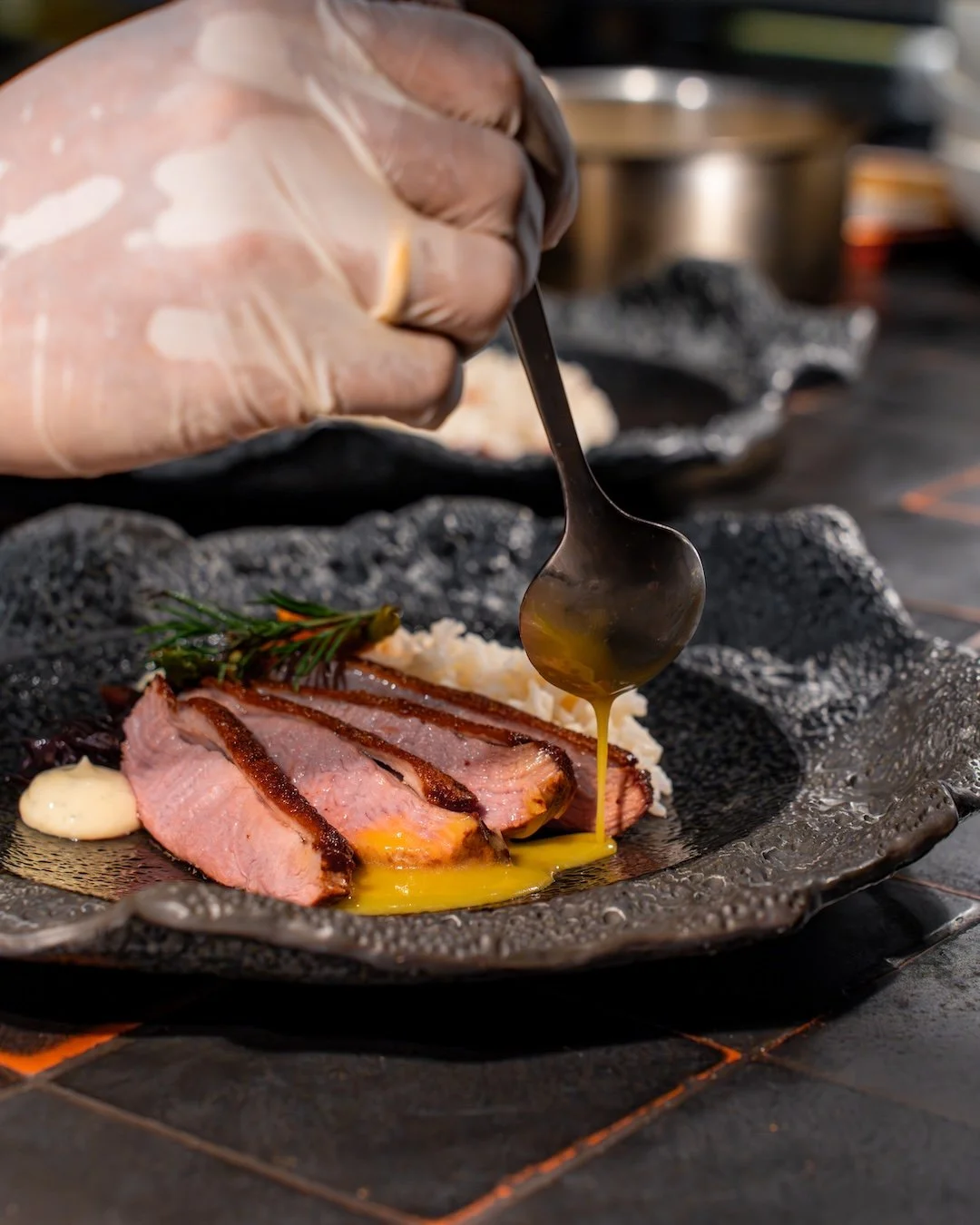 Golden and crisp on the outside, tender and succulent within.

Our Seared Duck Breast is a celebration of balance&mdash;rich flavors, expert technique, and thoughtful presentation coming together on a single plate. Crafted for slow evenings and memor