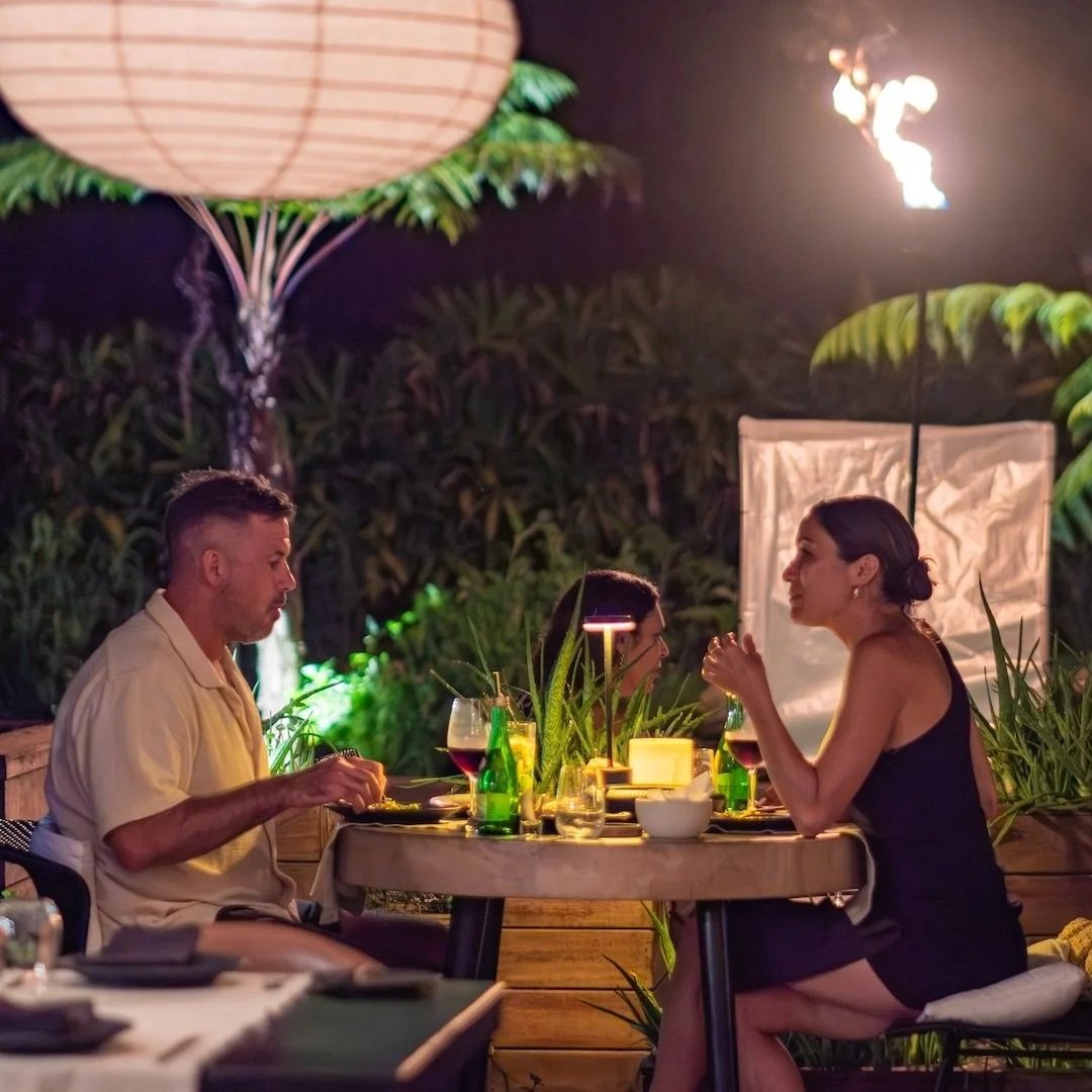 dinner date with friends in ubud