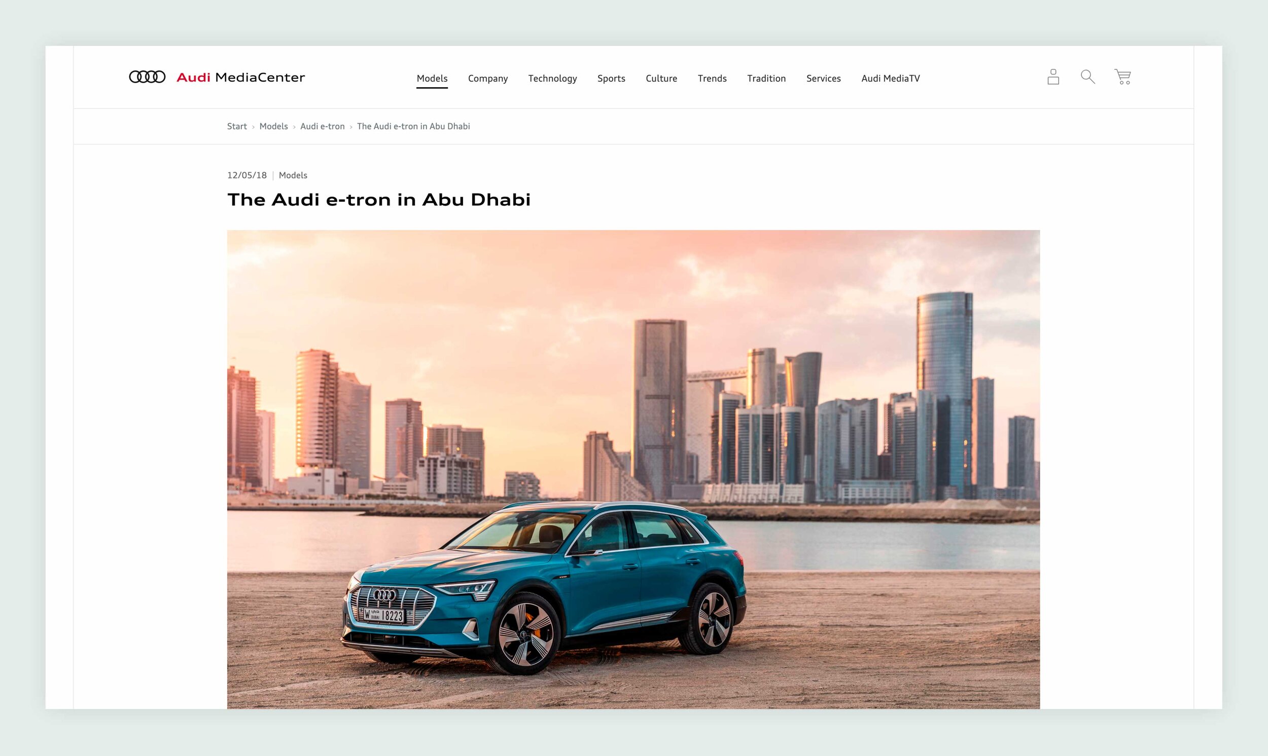 Das Design  Audi MediaCenter