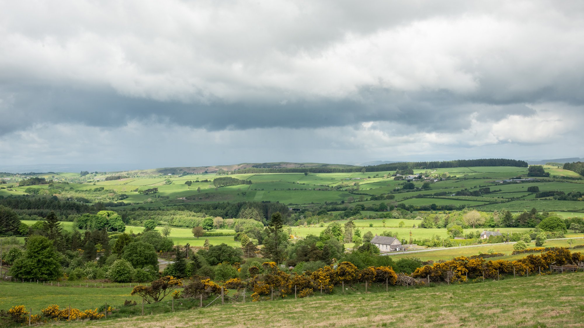 View of Stapeley Common from Stiperstones.jpg
