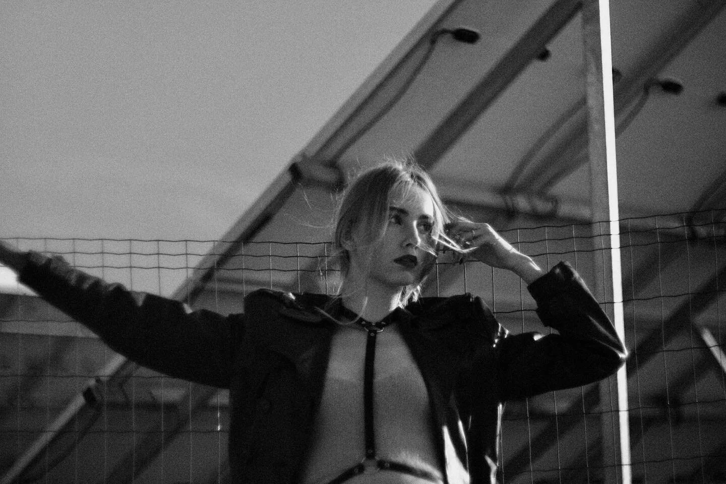 Love me like there&rsquo;s no tomorrow 🖤 Ida Tau Harness Two #idatau #idataugirls #sustainablymade #eestidisain #idatauharnesstwo #minimalistaccessories