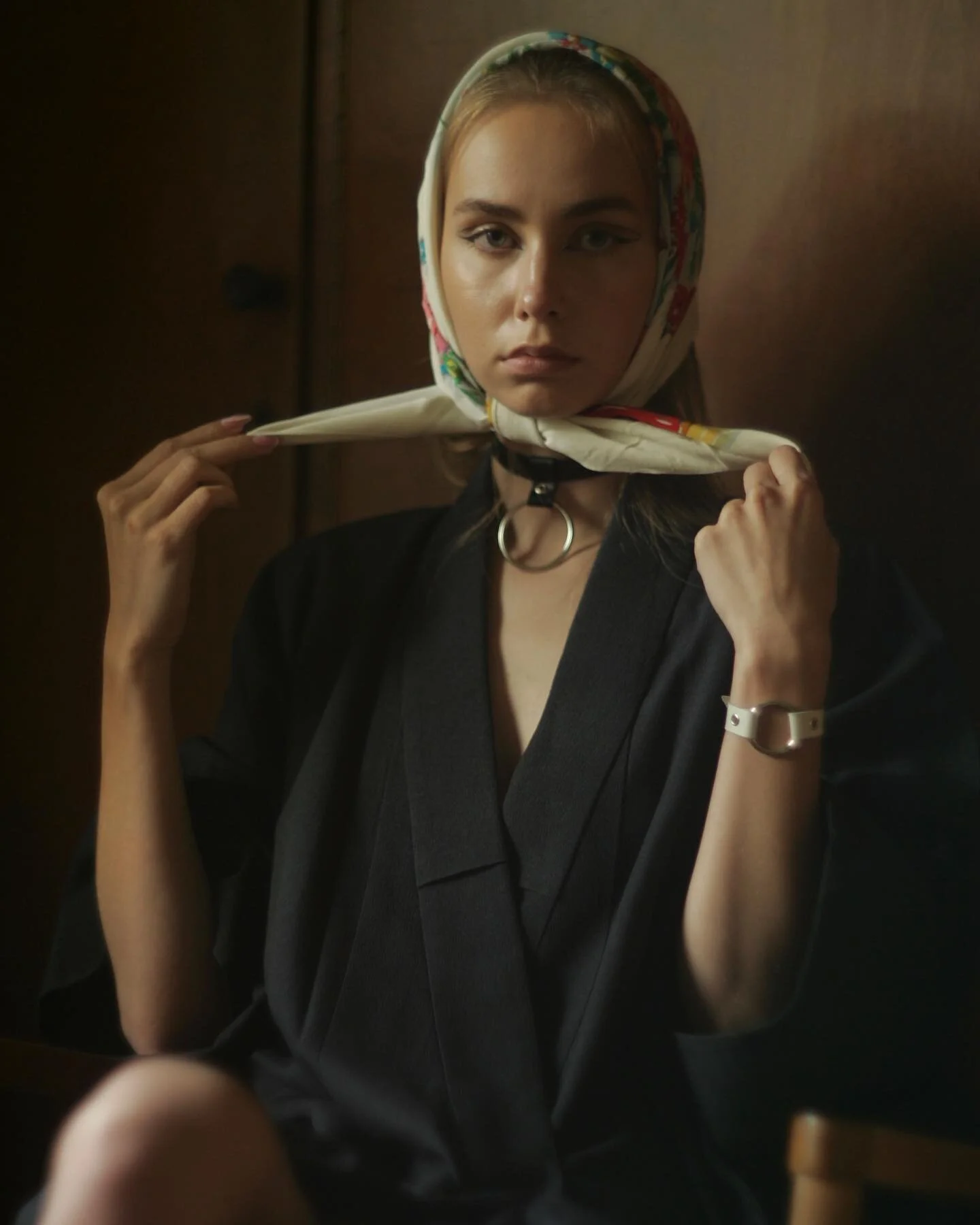 Romance 🖤 Ida Tau Choker Two &amp; Bracelet One White #idataugirls #idatau #sustainabledesign #estoniandesign #womeninart #idatauchokertwo #minimalistaccessories