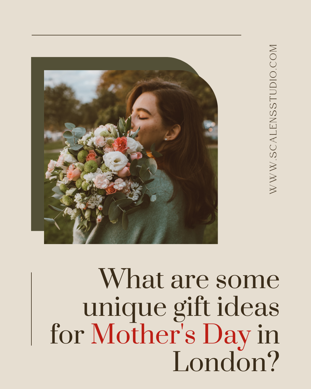 What are some unique gift ideas for Mother's Day in London?