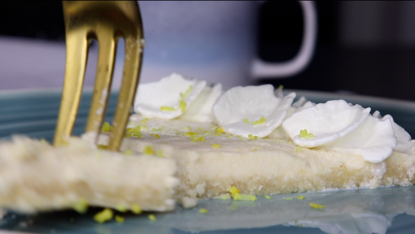 TARTA FRÍA DE LIMÓN  | Saludable, deliciosa y sin necesidad de horno