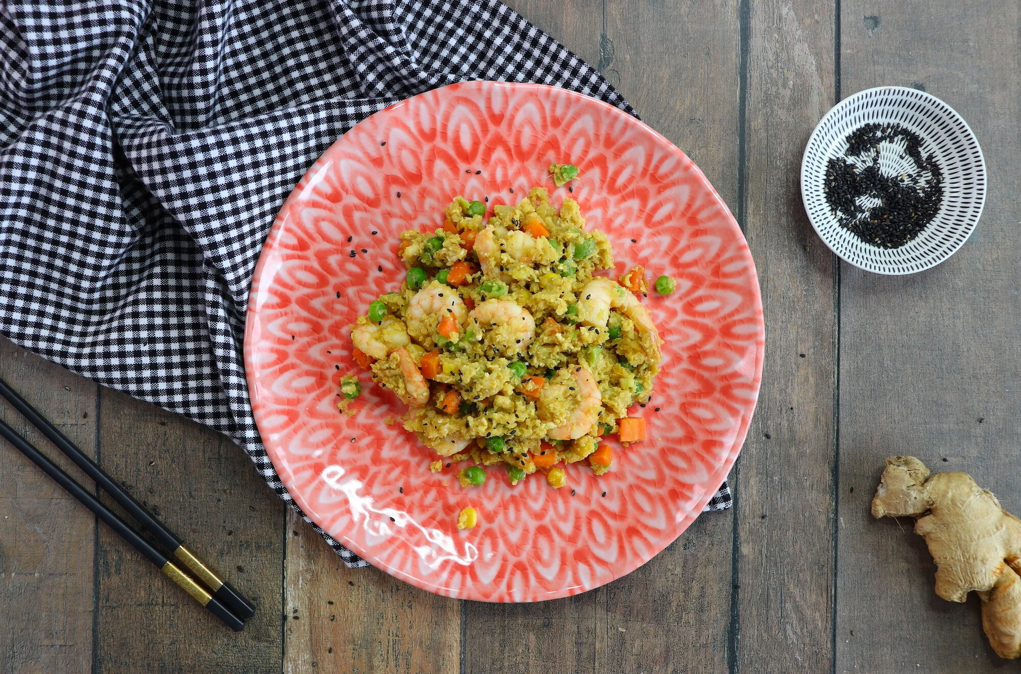 “ARROZ” TRES DELICIAS CON GAMBITAS