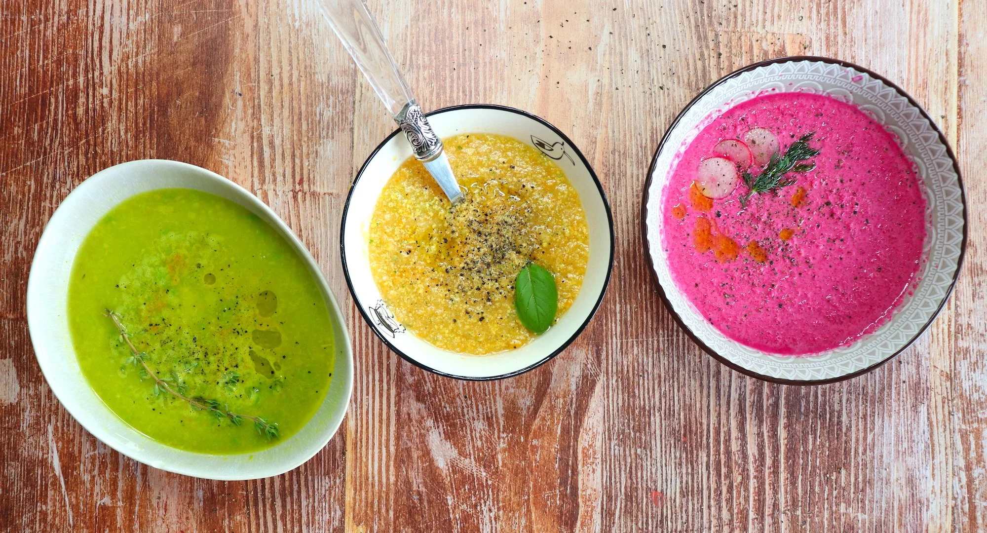 3 SOPAS FRÍAS PARA EL VERANO