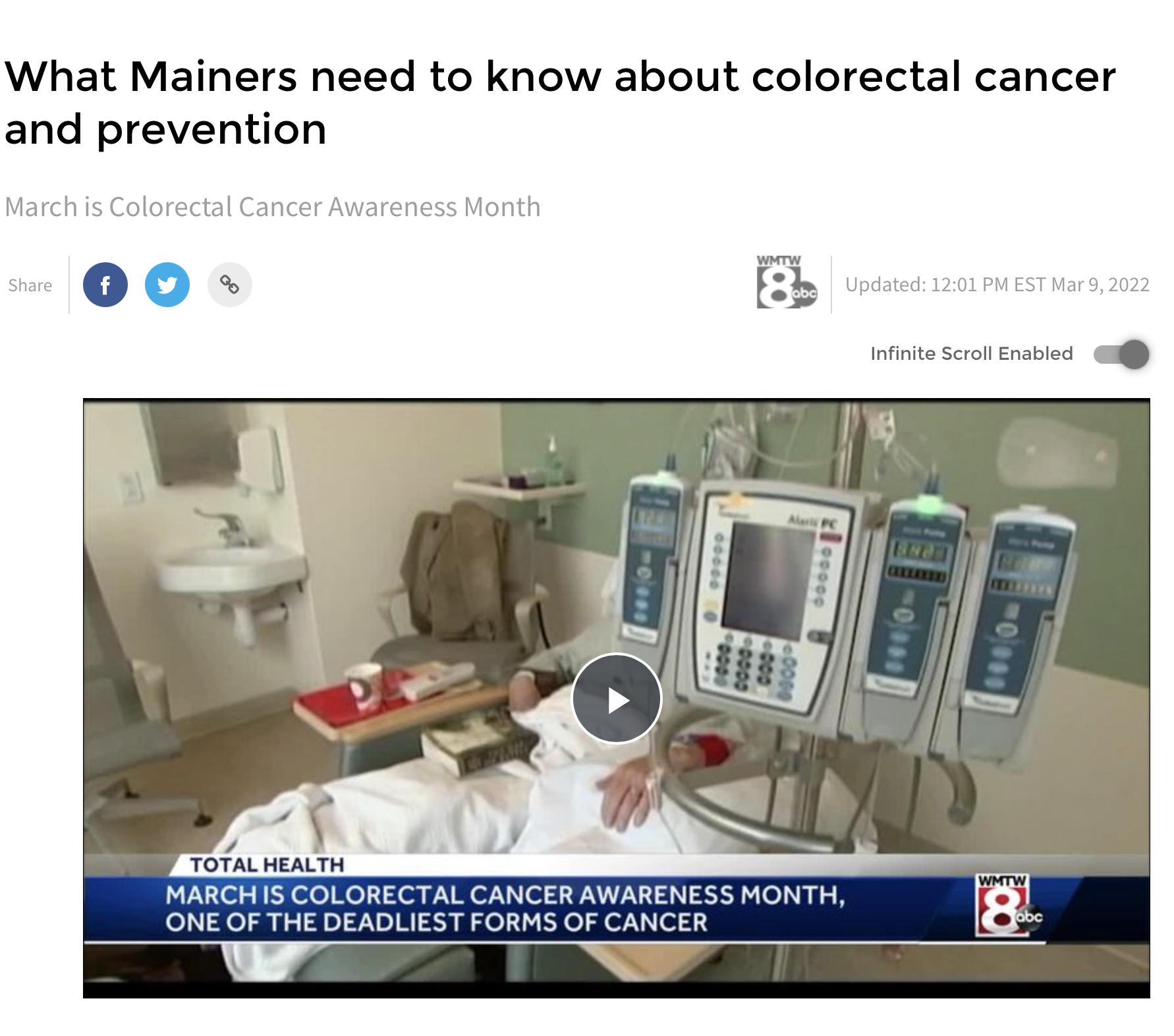 What Mainers need to know about colorectal cancer and prevention