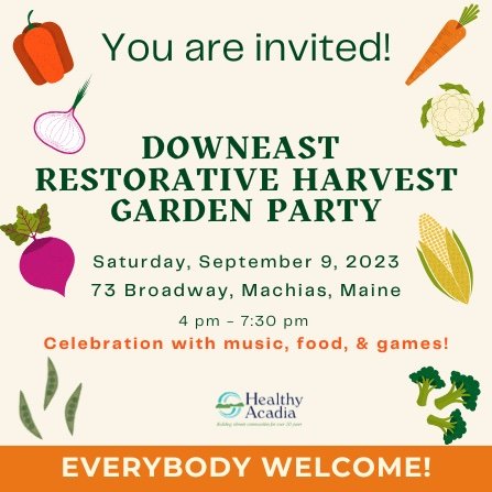 Community Invited to Celebrate Downeast Restorative Garden Project