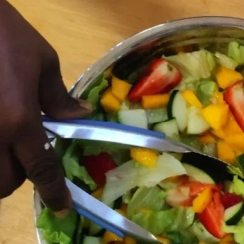 Spring delicacies — Jamaican Mango and Strawberry Salad