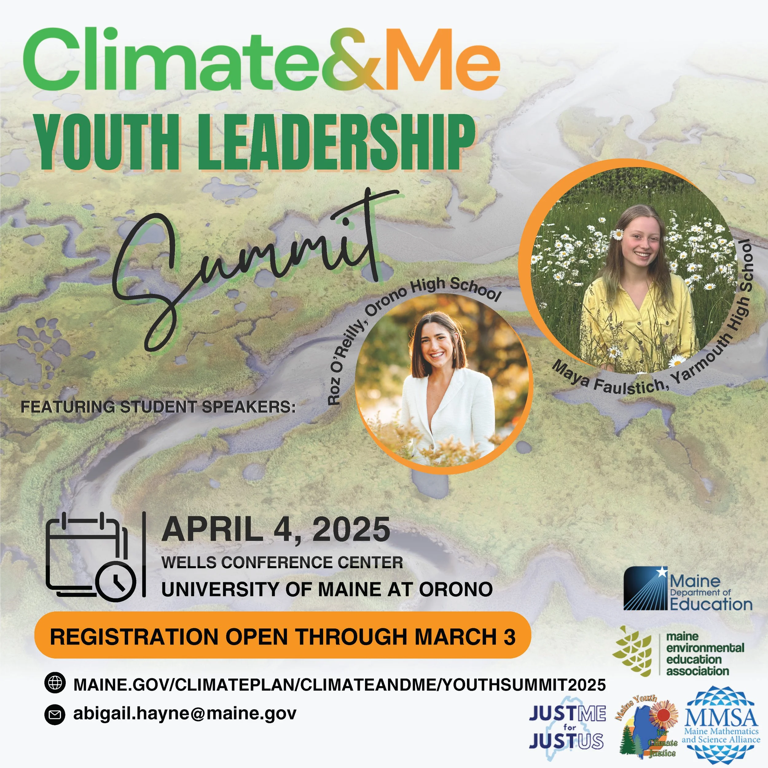 Climate&amp;Me Youth Leadership Summit: Invitation to Register