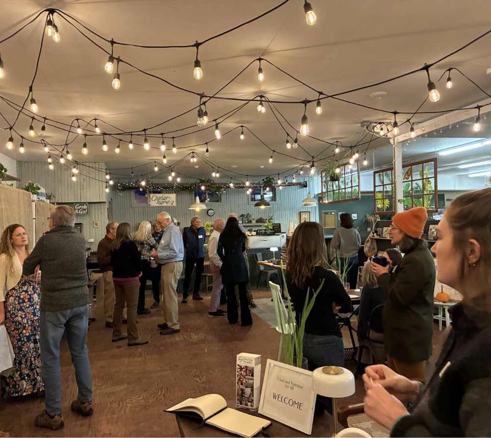 December 4 Food and Nutrition for All Conversation Draws Crowd