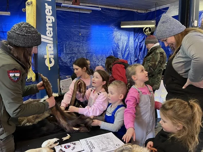 Children enjoying the animal fur display.jpg
