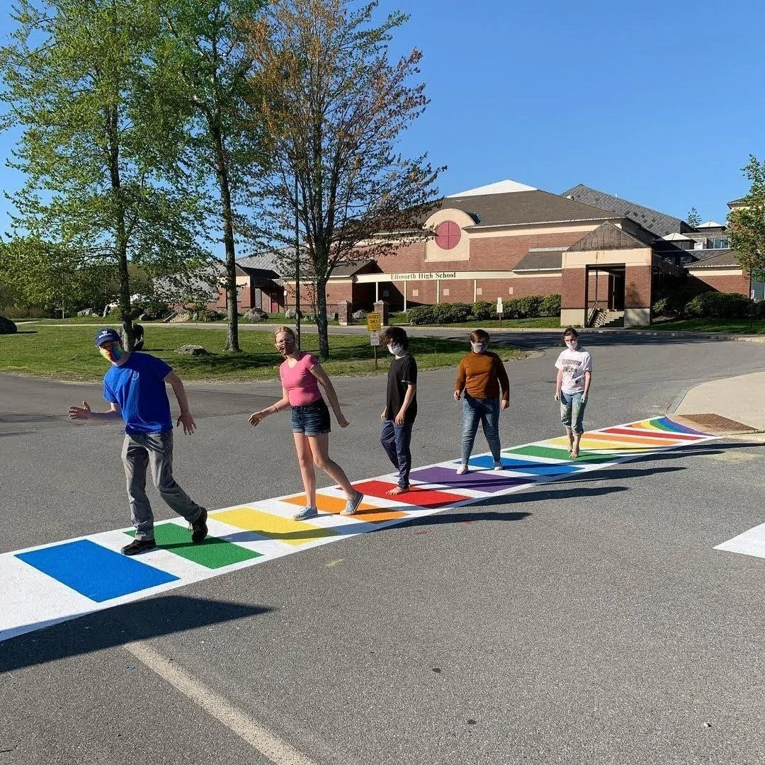 EJSHS rainbow crosswalk 2021.jpg