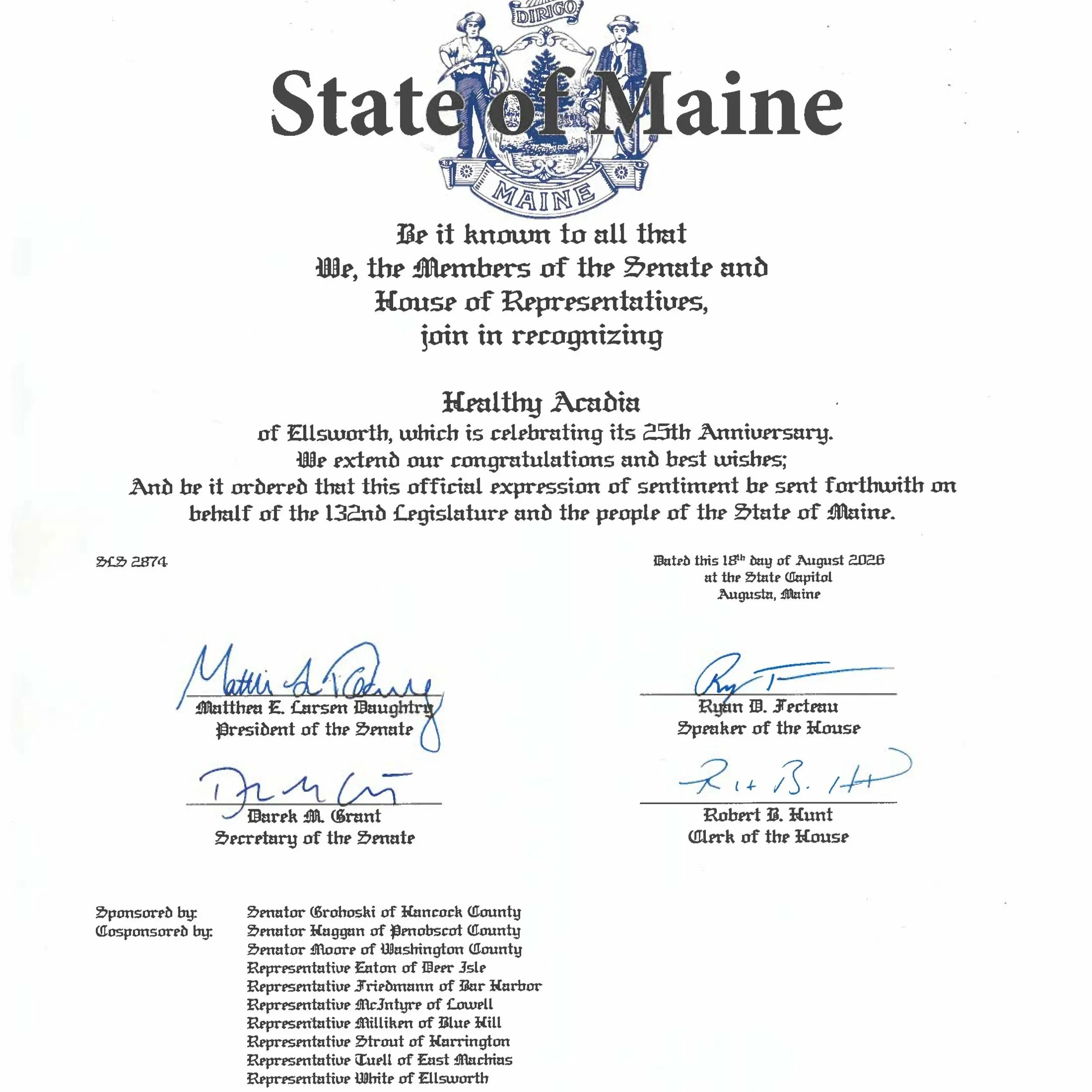 A Special 25th Anniversary Recognition