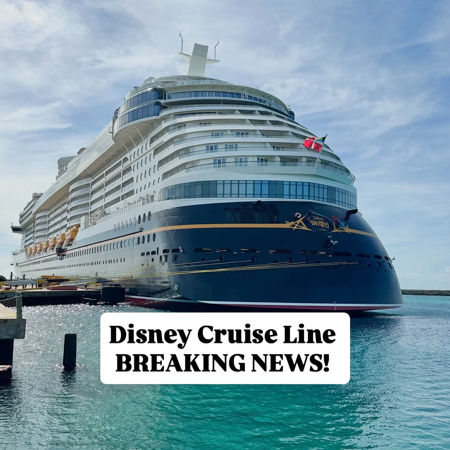 This is HUGE! 🚢 
If you want to take advantage of this offer, DM us or fill out the form in our bio and we will get you started with one of our Disney expert advisors! 

#travelagency #traveladvisor #disneycruiseline #disneyparks #cruiseideas